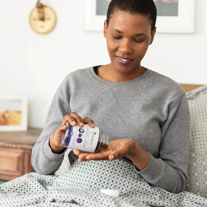 KaLaya Vegan Blueberry Sleep & Relaxation Gummies, - KaLaya