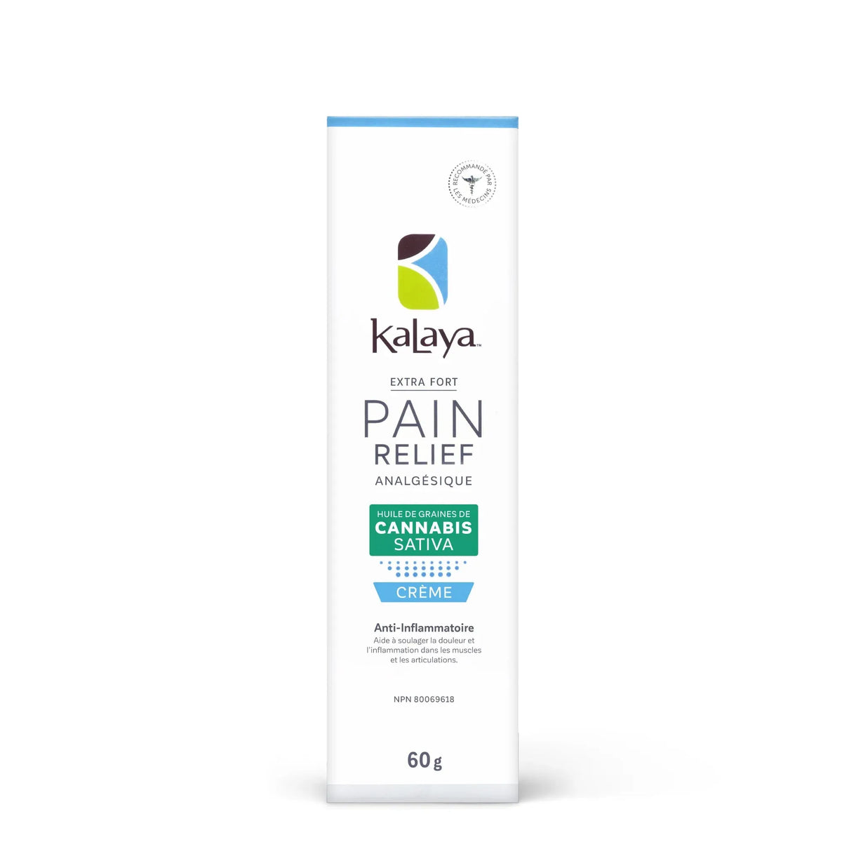 [Pack of 5] KaLaya Extra Strength Pain Relief With Cannabis Sativa Seed Oil
