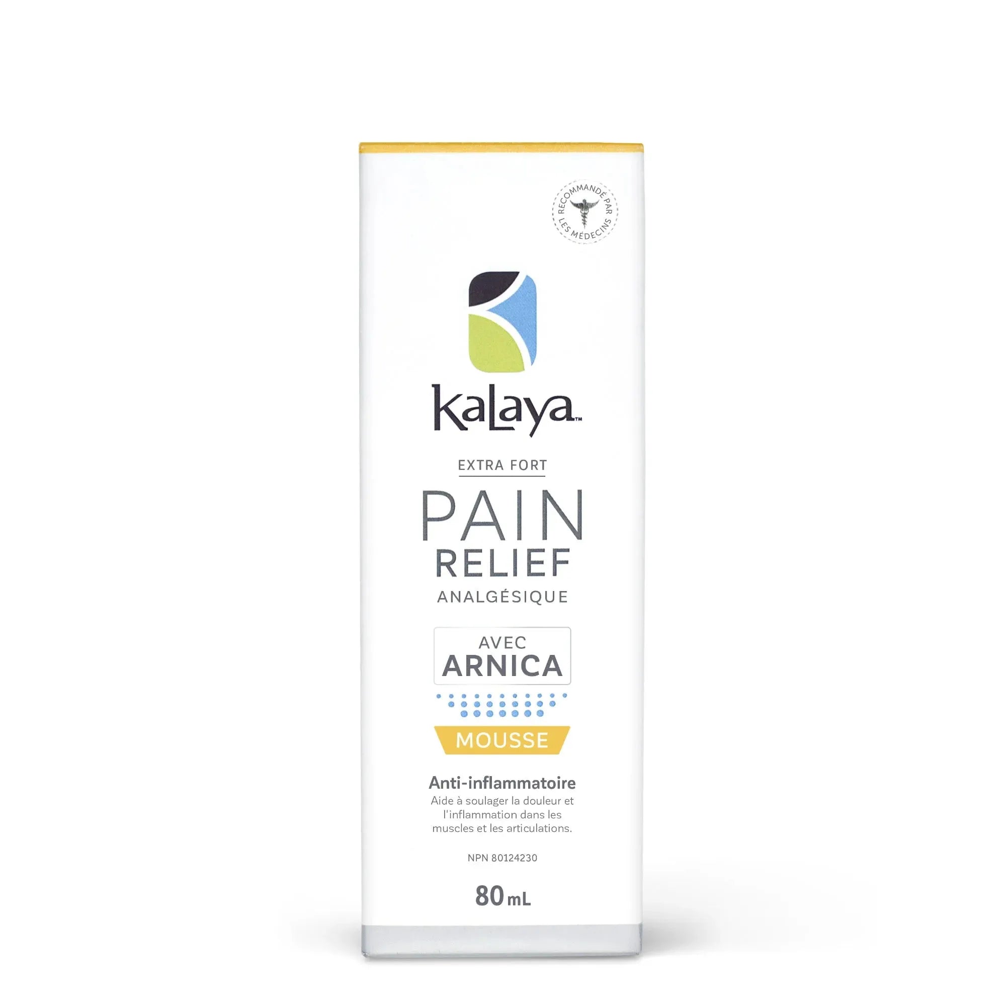 KaLaya Extra Strength Pain Relief Foam with Arnica