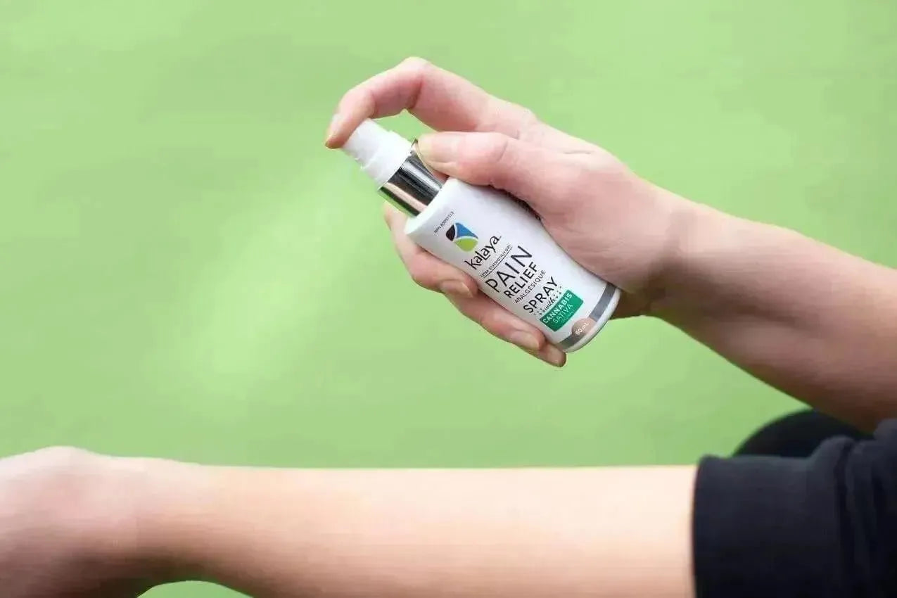 Kalaya Pain Relief Spray with Cannabis Sativa Seed Oil