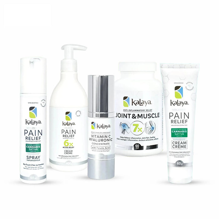 KaLaya Pain Relief & Skin Care Powerhouse Bundle