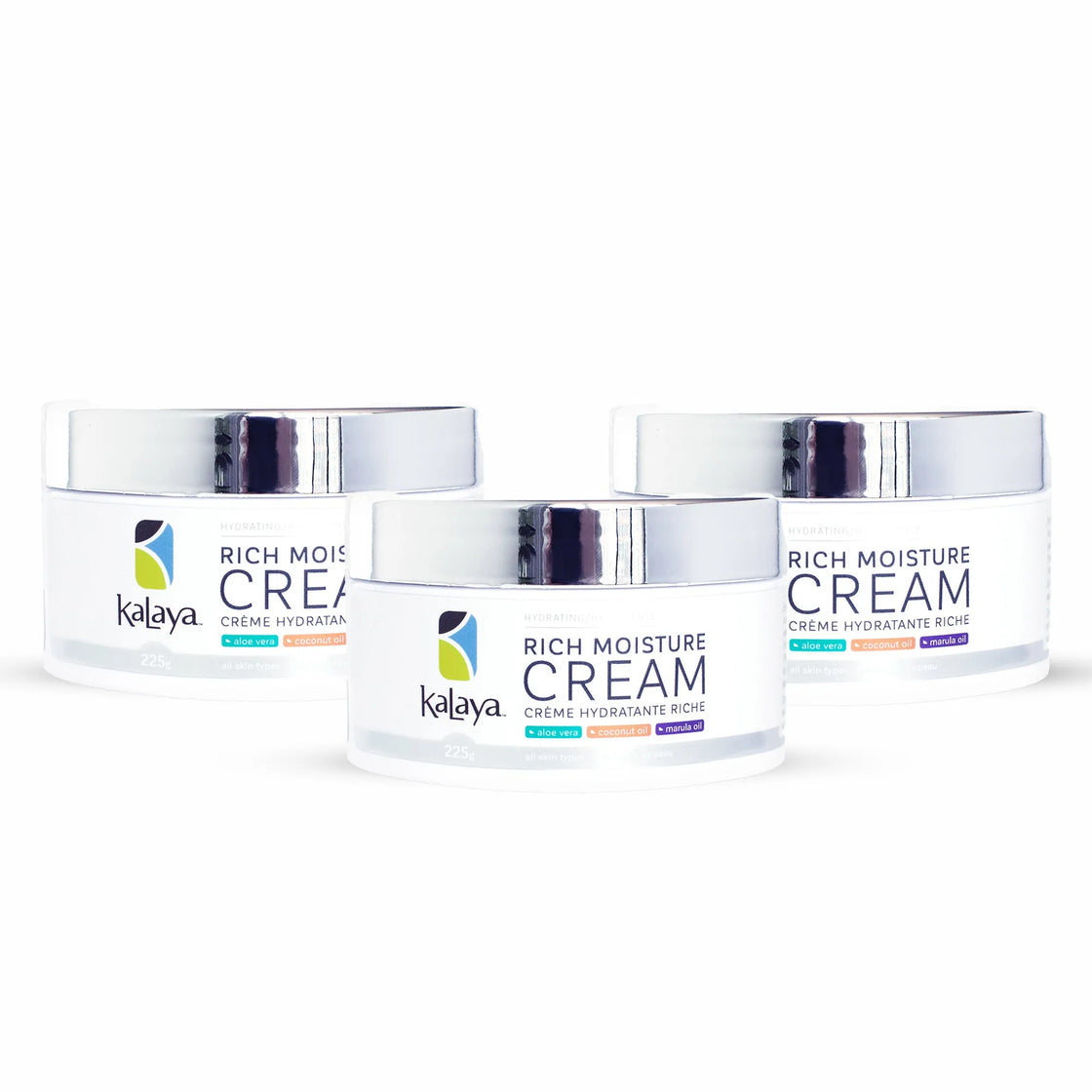 KaLaya Rich Moisture Cream 225g (Pack of 3), Skin Care - KaLaya