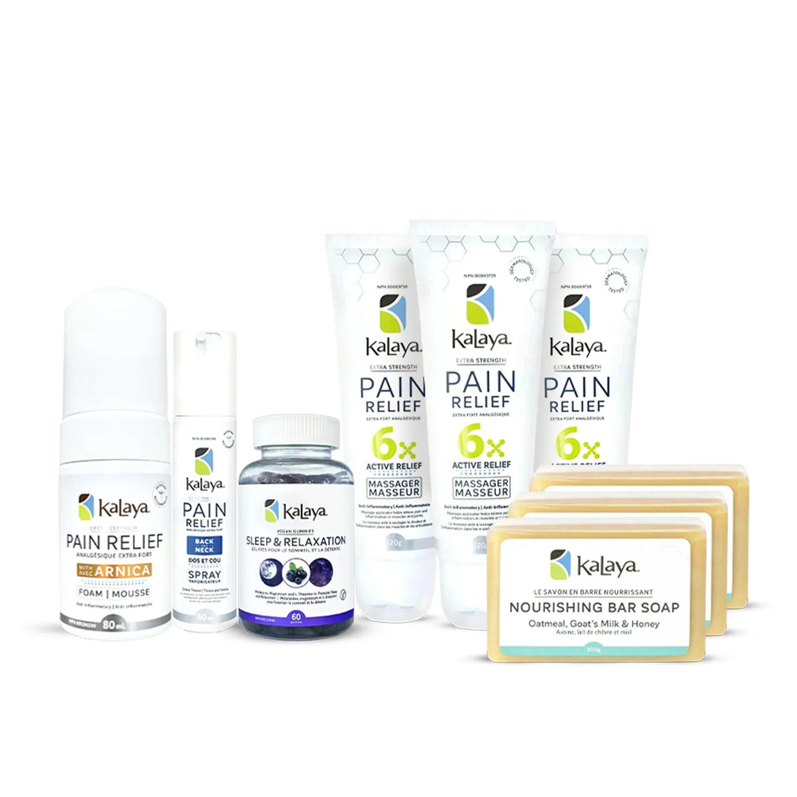KaLaya Pain Relief and Daily Essentials Bundle