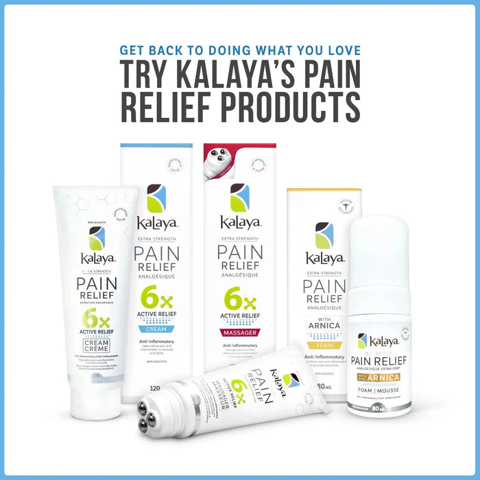 Kalaya 6x Crème de soulagement de la douleur en force supplémentaire