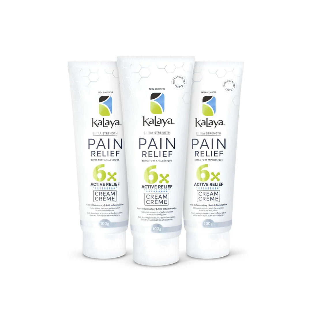 KaLaya 6x Extra Strength Pain Relief Cream  (100g -Pack of 3)