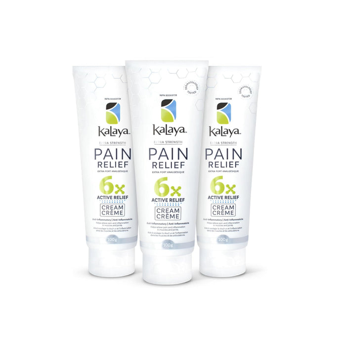 [Pack of 3] Kalaya 6x Extra Strength Doule Relief Crème 120g