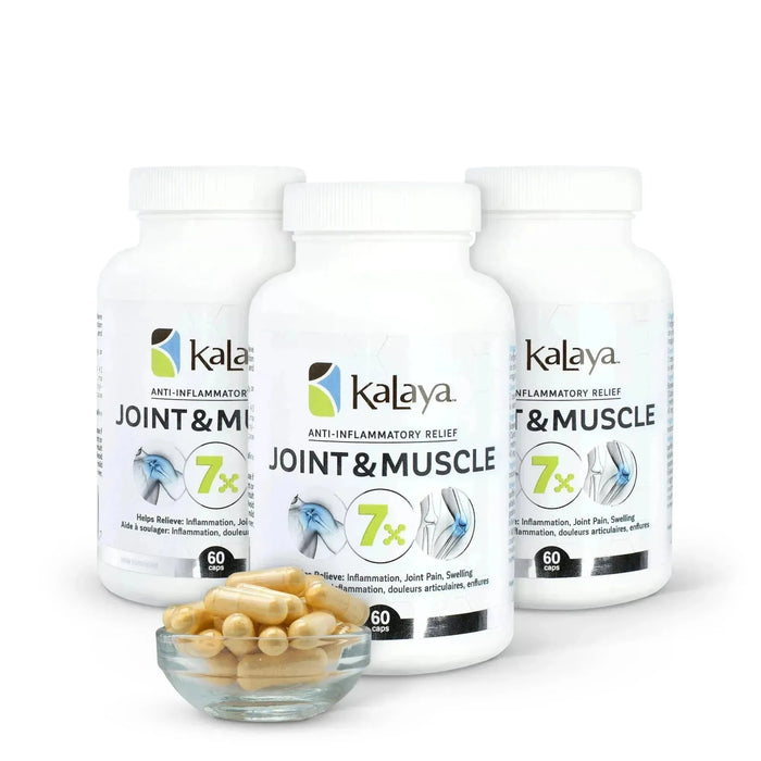 KaLaya 7x Joint & Muscle Anti - Inflammatory Support [Pack of 3], Pain Relief - KaLaya