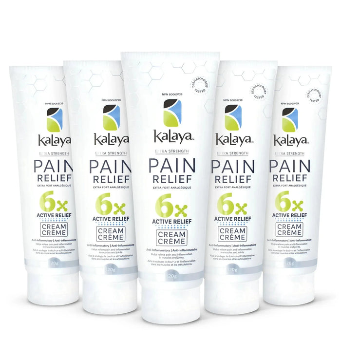 KaLaya 6x Extra Strength Pain Relief Cream [Pack of 5]