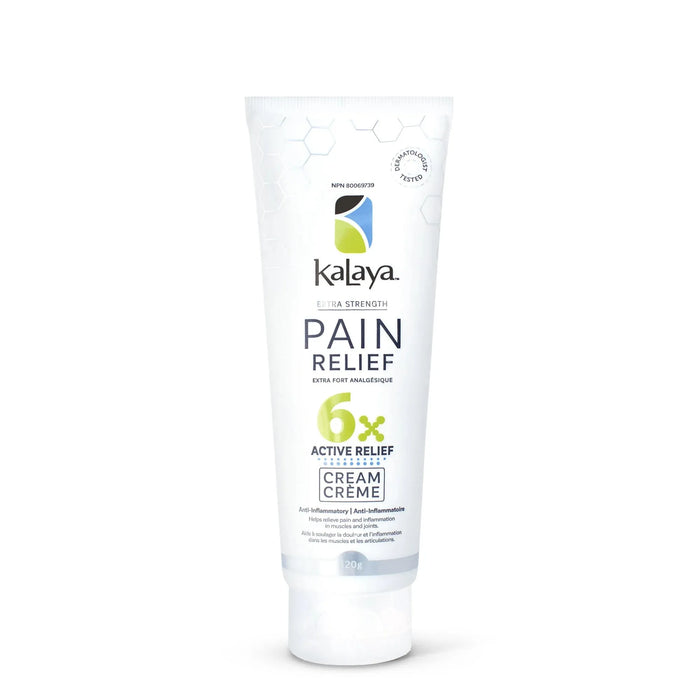 Kalaya 6x Crème de soulagement de la douleur en force supplémentaire