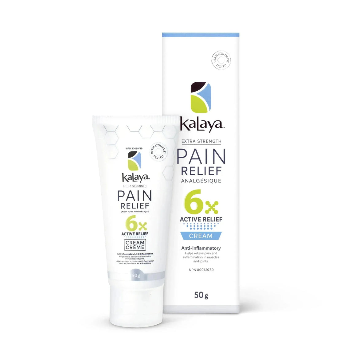 KaLaya 6x muscle and joint relief Cream - Travel Size, Pain Relief - KaLaya