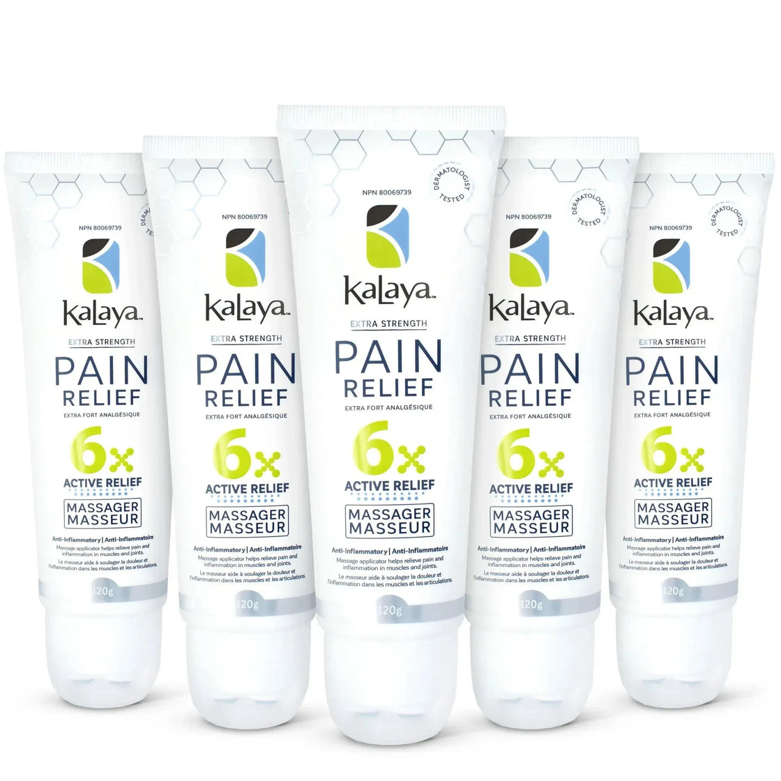 KaLaya 6x Extra Strength Pain Relief Massager [Pack of 5]