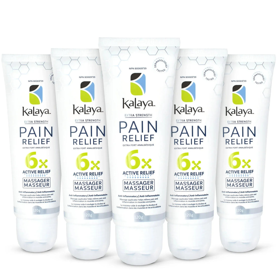 KaLaya 6x Extra Strength Pain Relief Massager [Pack of 5]