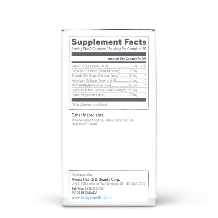 [Multi-pack] Kalaya 7x Support anti-inflammatoire articulé et musculaire