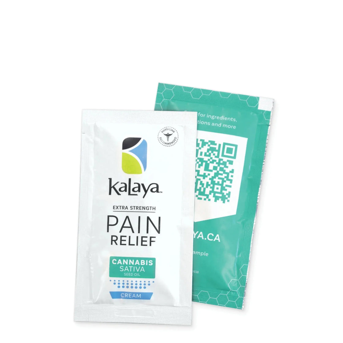 Free Sample - KaLaya Extra Strength Pain Relief cream With Cannabis Sativa Seed Oil
