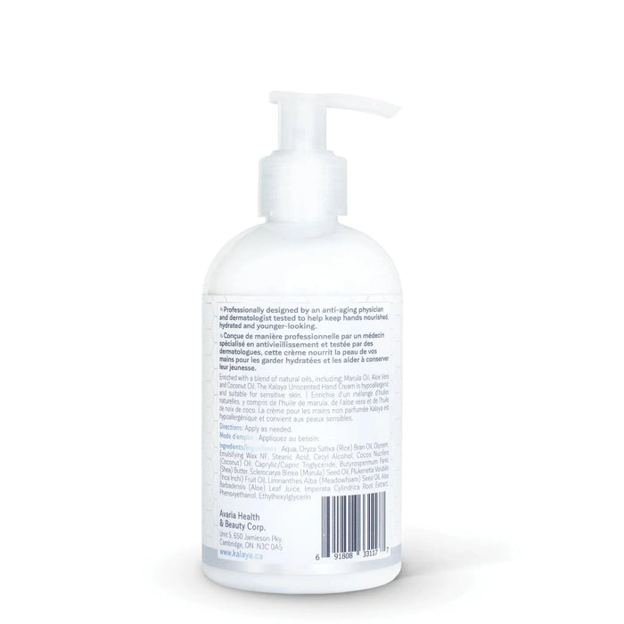 Crème de main non parfumé Kalaya 250 ml