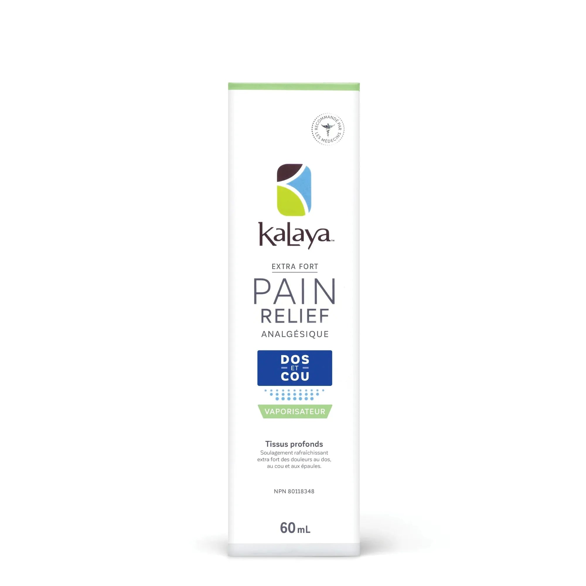 KaLaya Cooling Pain Relief Spray for Back & Neck, Extra Strength