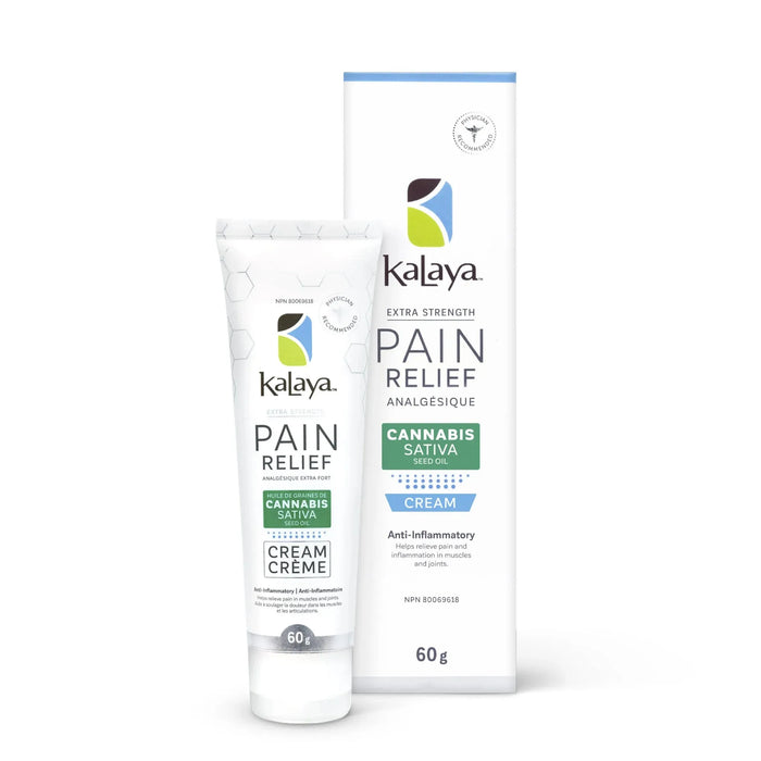 KaLaya Extra Strength Pain Relief with Cannabis Sativa Seed Oil 60g