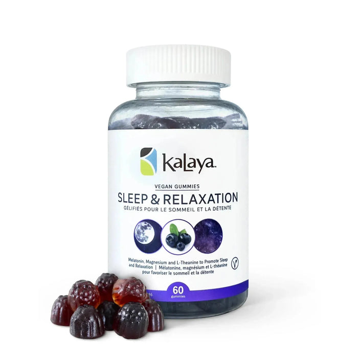 KaLaya Vegan Blueberry Sleep & Relaxation Gummies, - KaLaya