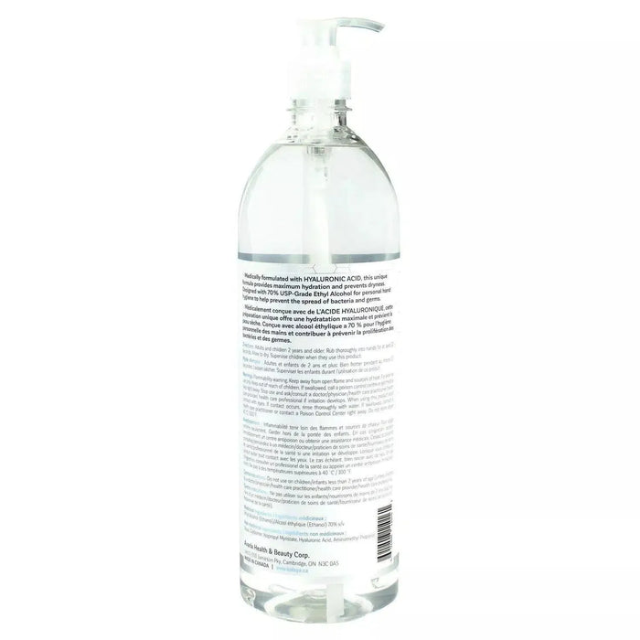 KaLaya Antiseptic Hand Sanitizer with Hyaluronic Acid 1L