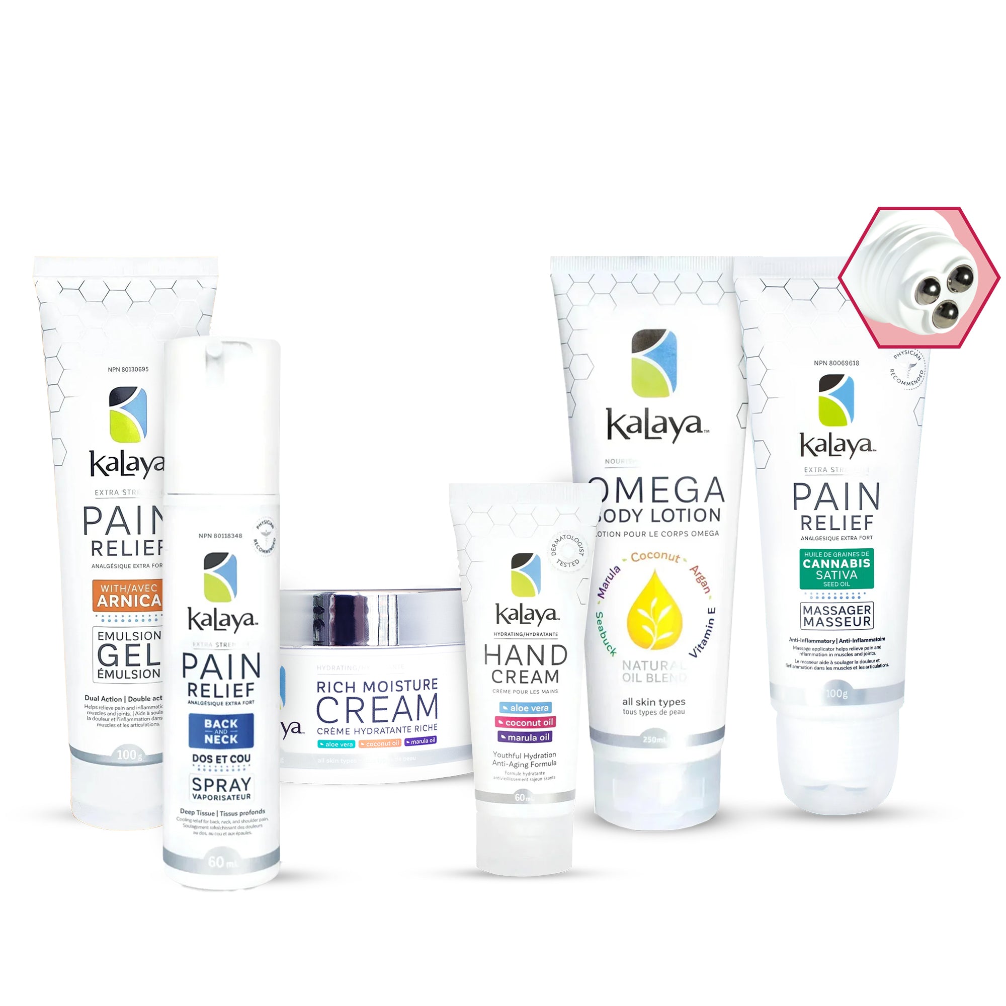 KaLaya Spring Sale Pain Relief and Skin Care Bundle