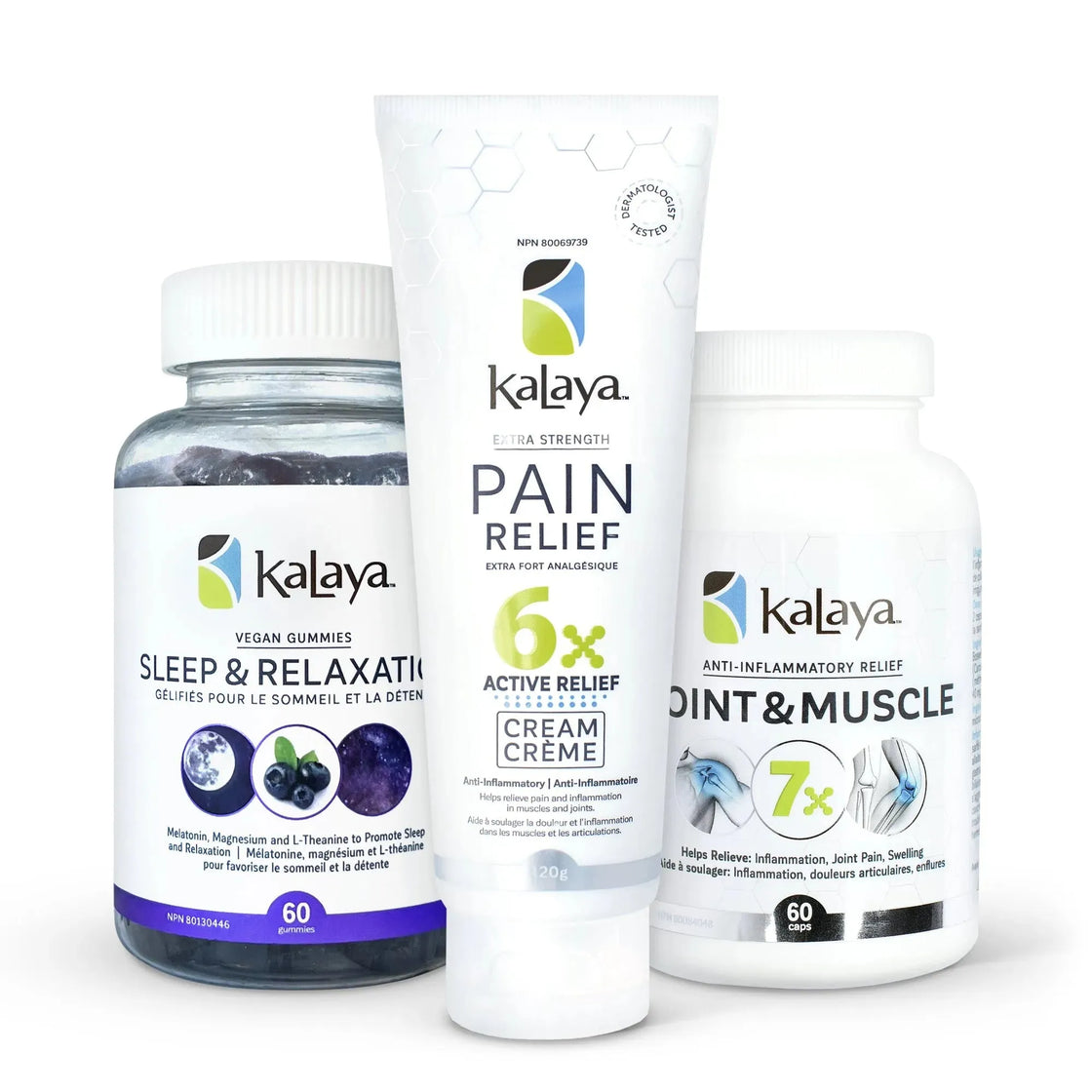KaLaya Pain & Stress Relief Kit, - KaLaya
