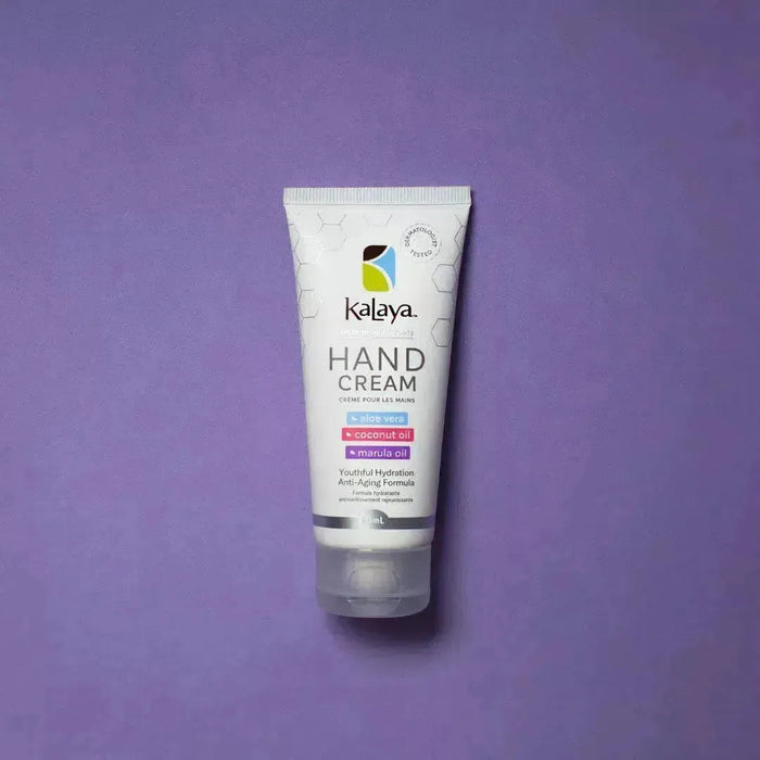 Kalaya Hand Cream with Aloe Vera Coconut Oil and Marula Oil 60ml purple