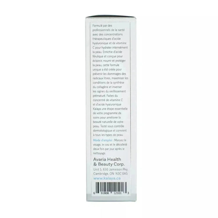 KaLaya Vitamin C & Hyaluronic Acid Concentrate 30ml