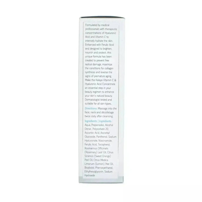 KaLaya Vitamin C & Hyaluronic Acid Concentrate 30ml