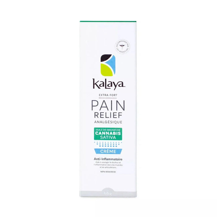 [Pack of 5] KaLaya Extra Strength Pain Relief With Cannabis Sativa Seed Oil (60g)