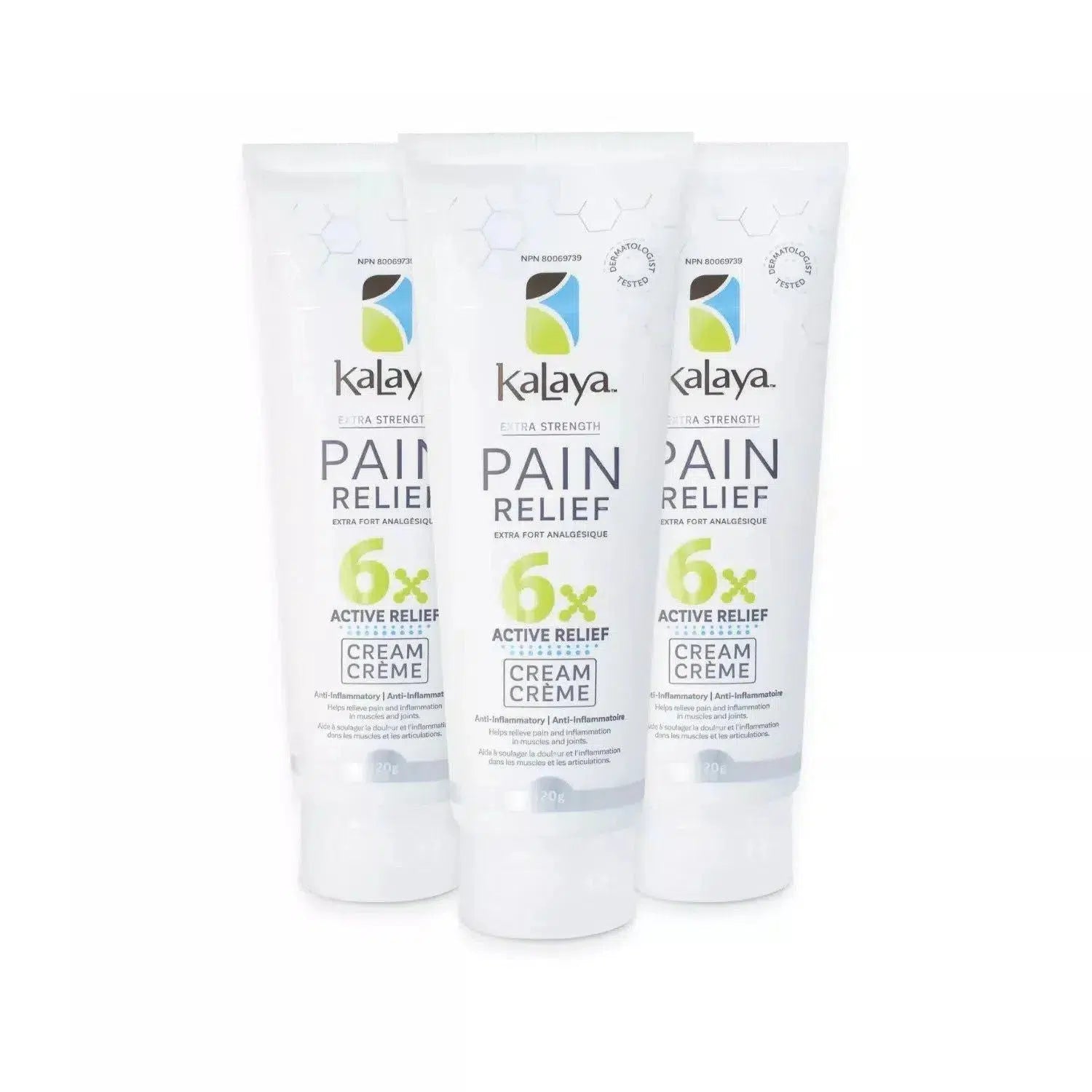 [Pack of 3] KaLaya 6x Extra Strength Pain Relief Cream  120g