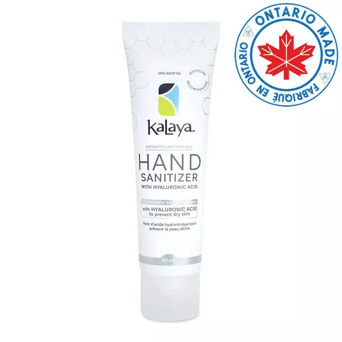 Kalaya Antiseptic Hand Sanitizer with Hyaluronic Acid 60ml | Antiseptique pour les mains 60 ml-Personal Care-Kalaya