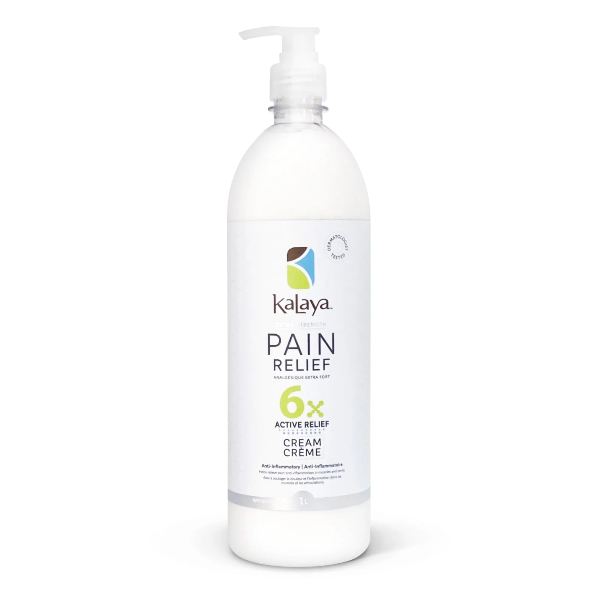 KaLaya 6x Extra Strength Pain Relief Cream - 1 Litre